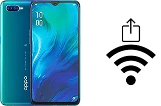 Como gerar um código QR com a senha Wifi em um Oppo Reno A