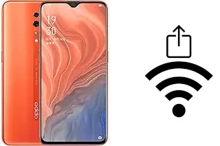 Como gerar um código QR com a senha Wifi em um Oppo Reno Z