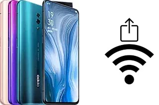 Como gerar um código QR com a senha Wifi em um Oppo Reno