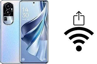 Como gerar um código QR com a senha Wifi em um Oppo Reno10 Pro