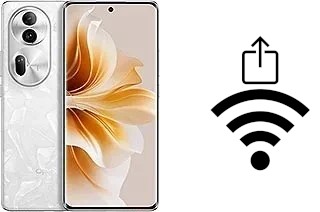 Como gerar um código QR com a senha Wifi em um Oppo Reno11 Pro