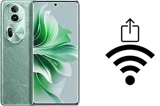 Como gerar um código QR com a senha Wifi em um Oppo Reno11 Pro (China)