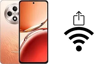 Como gerar um código QR com a senha Wifi em um Oppo Reno12 F