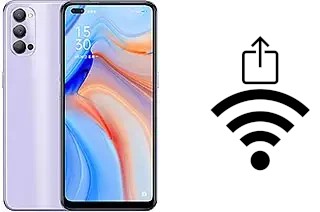 Como gerar um código QR com a senha Wifi em um Oppo Reno4 5G