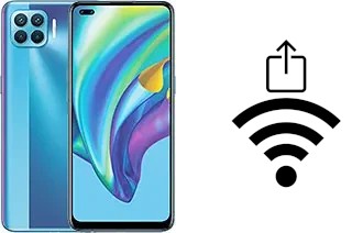 Como gerar um código QR com a senha Wifi em um Oppo Reno4 Lite