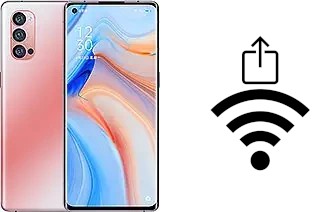 Como gerar um código QR com a senha Wifi em um Oppo Reno4 Pro 5G