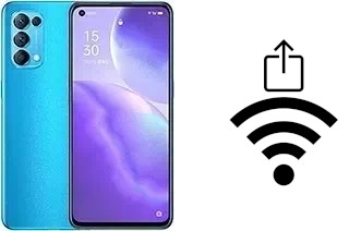 Como gerar um código QR com a senha Wifi em um Oppo Reno5 5G