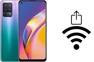 Como gerar um código QR com a senha Wifi em um Oppo Reno5 Lite