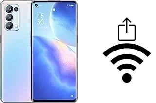 Como gerar um código QR com a senha Wifi em um Oppo Reno5 Pro 5G