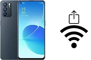 Como gerar um código QR com a senha Wifi em um Oppo Reno6 5G