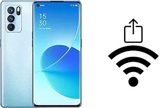 Como gerar um código QR com a senha Wifi em um Oppo Reno6 Pro 5G