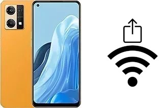 Como gerar um código QR com a senha Wifi em um Oppo Reno7 2022