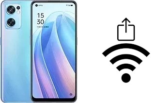 Como gerar um código QR com a senha Wifi em um Oppo Reno7 SE 5G