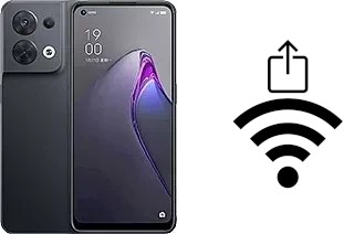 Como gerar um código QR com a senha Wifi em um Oppo Reno8