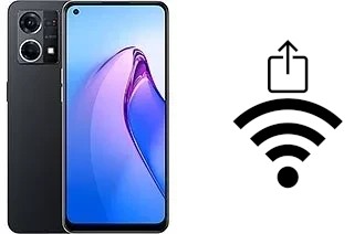 Como gerar um código QR com a senha Wifi em um Oppo Reno8 4G