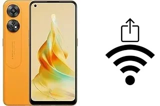 Como gerar um código QR com a senha Wifi em um Oppo Reno8 T