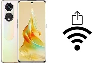 Como gerar um código QR com a senha Wifi em um Oppo Reno8 T 5G