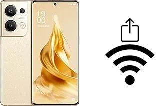 Como gerar um código QR com a senha Wifi em um Oppo Reno9 Pro+