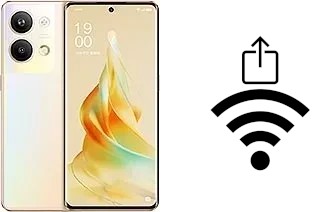 Como gerar um código QR com a senha Wifi em um Oppo Reno9 Pro