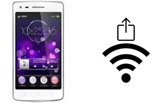 Como gerar um código QR com a senha Wifi em um Oppo U701 Ulike