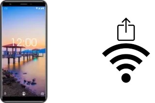 Como gerar um código QR com a senha Wifi em um Oukitel C11 Pro