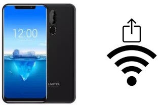 Como gerar um código QR com a senha Wifi em um Oukitel C12 Pro