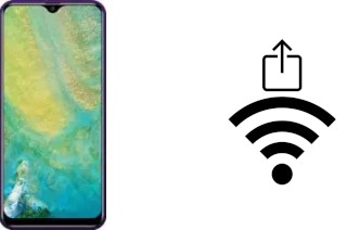 Como gerar um código QR com a senha Wifi em um Oukitel C15 Pro+