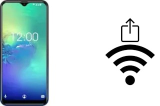 Como gerar um código QR com a senha Wifi em um Oukitel C16 Pro