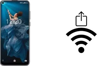 Como gerar um código QR com a senha Wifi em um Oukitel C17 Pro