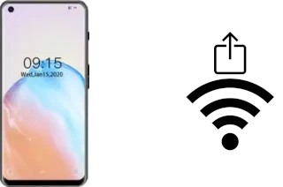 Como gerar um código QR com a senha Wifi em um Oukitel C18 Pro