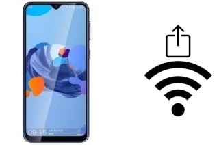 Como gerar um código QR com a senha Wifi em um Oukitel C19 PRO