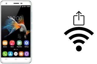 Como gerar um código QR com a senha Wifi em um Oukitel C2