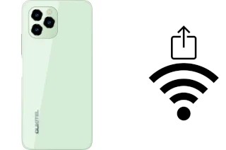 Como gerar um código QR com a senha Wifi em um Oukitel C21 PRO