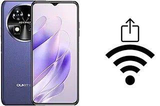 Como gerar um código QR com a senha Wifi em um Oukitel C37