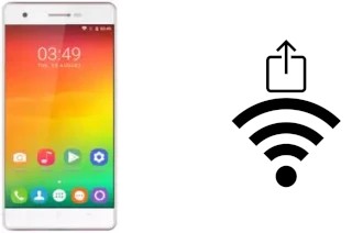 Como gerar um código QR com a senha Wifi em um Oukitel C4