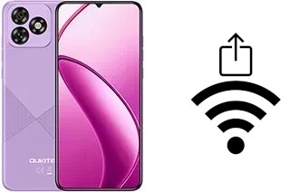 Como gerar um código QR com a senha Wifi em um Oukitel C53