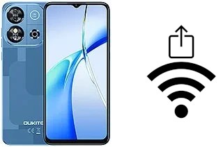 Como gerar um código QR com a senha Wifi em um Oukitel C57s