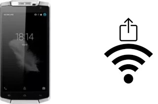 Como gerar um código QR com a senha Wifi em um Oukitel K10000