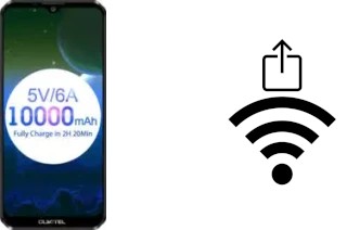 Como gerar um código QR com a senha Wifi em um Oukitel K12