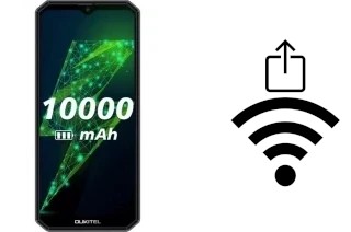 Como gerar um código QR com a senha Wifi em um Oukitel K15 Plus