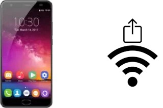 Como gerar um código QR com a senha Wifi em um Oukitel K6000 Plus