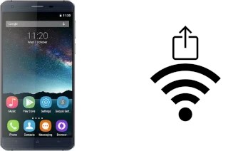 Como gerar um código QR com a senha Wifi em um Oukitel K6000 Pro