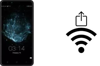 Como gerar um código QR com a senha Wifi em um Oukitel U15 Pro