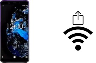 Como gerar um código QR com a senha Wifi em um Oukitel U25 Pro