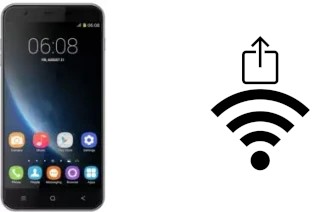 Como gerar um código QR com a senha Wifi em um Oukitel U7 Plus