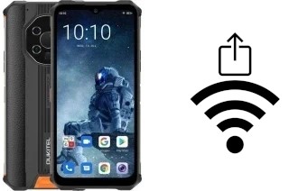 Como gerar um código QR com a senha Wifi em um Oukitel WP13