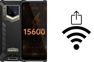 Como gerar um código QR com a senha Wifi em um Oukitel WP15