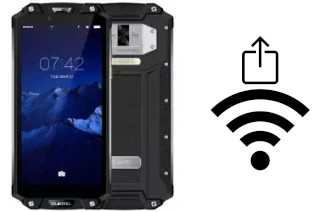 Como gerar um código QR com a senha Wifi em um Oukitel WP2