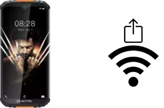 Como gerar um código QR com a senha Wifi em um Oukitel WP6