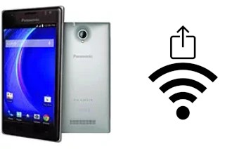 Como gerar um código QR com a senha Wifi em um Panasonic Eluga I